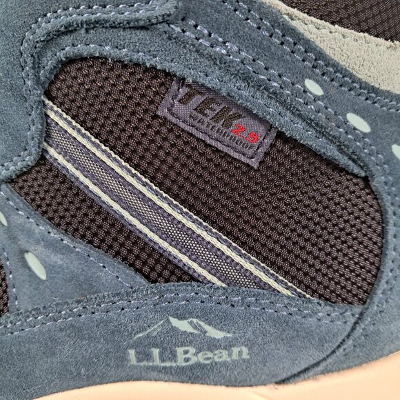 NEW LL Bean Hiking Boots Women 8 WIDE Trail Model 4 Slate Raw Indigo 299640 - Picture 15 of 15